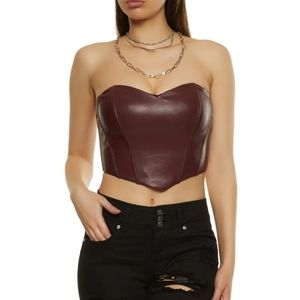 🥰NEW Burgundy Corset Size Small